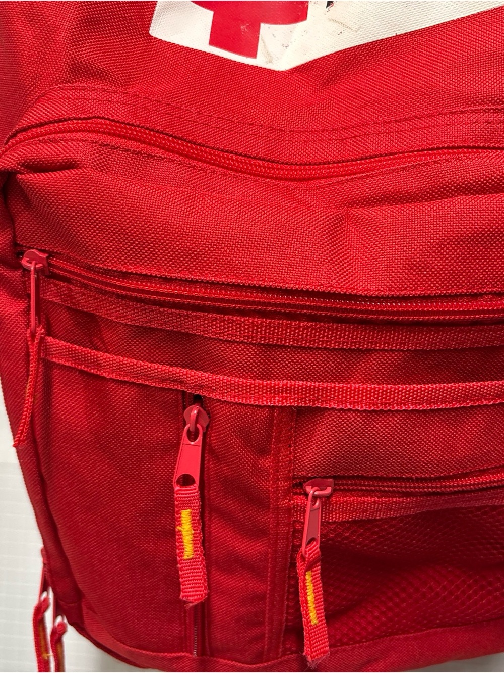 Red Emergency Backpack - Picture 2 of 7